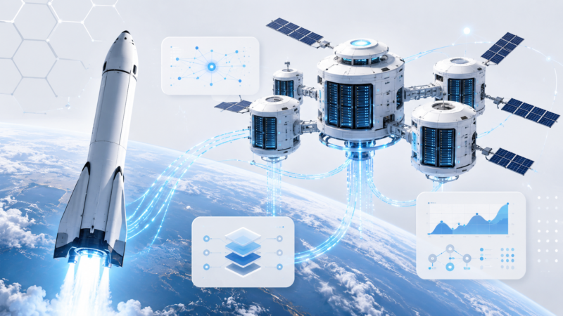SpaceX takes the AI race to orbit