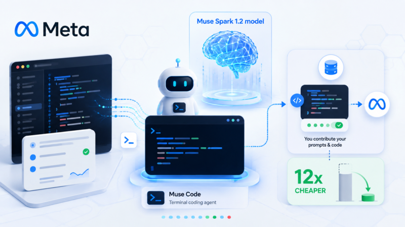 Meta will rent you a coding agent for a tenth of the price, if it can read your code