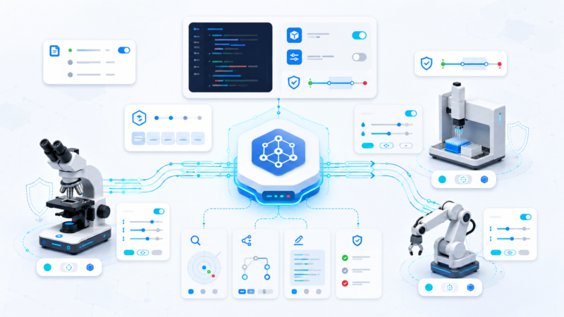 The hard part of an agent touching hardware is the driver, not the model