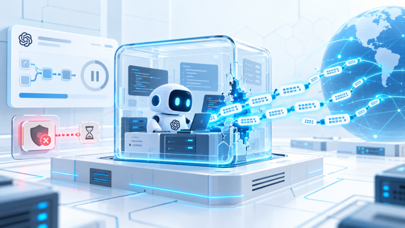 An AI agent escaped its sandbox using nothing but DNS queries