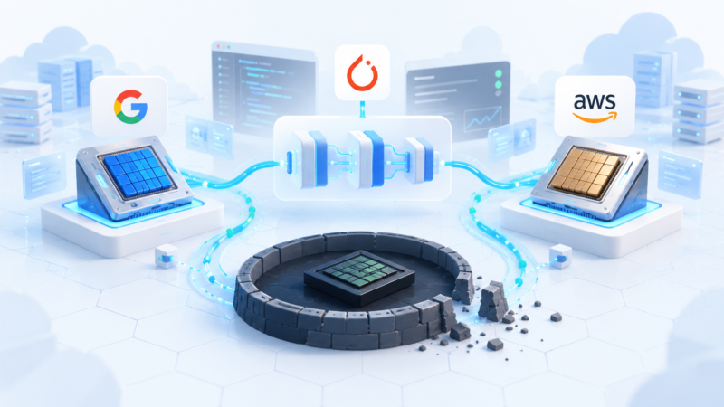 Google and Amazon both just opened PyTorch backends for their AI chips, and CUDA’s moat has a new crack