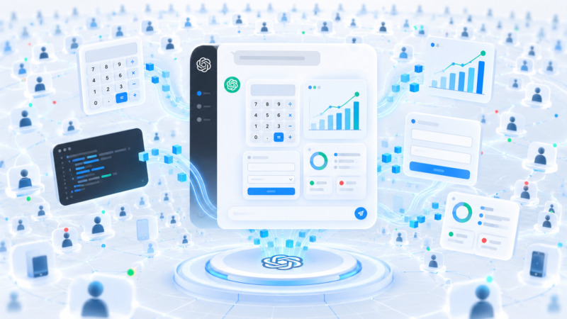 ChatGPT now builds calculators mid-answer, and 1.2 billion people just got it